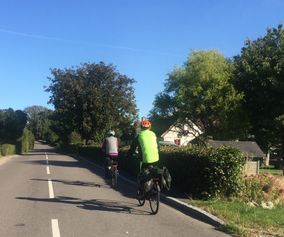 Ride along quiet roads on your bike holiday in Denmark