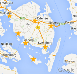 Yoyage à vélo Danemark - Les îles de Fyn