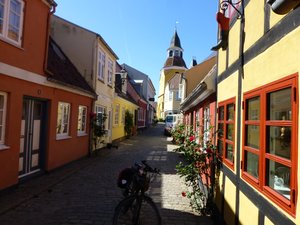 Denmark by bike with luggage transter