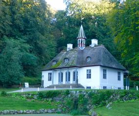 Visit historic gardens on island of Møn Denmark